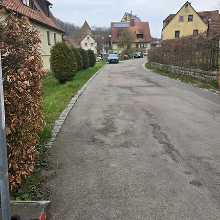 Apartmán Monteurwohnungen Fuer Firmen Bei Rothenburg Odt *